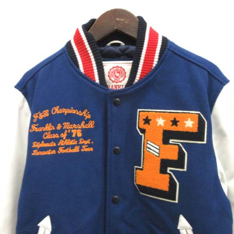 piroki　FRANKLIN MARSHALL スタジャン　レザー切替 フランクリン&マーシャル FRANKLIN&MARSHALL ジャケット スタジャン