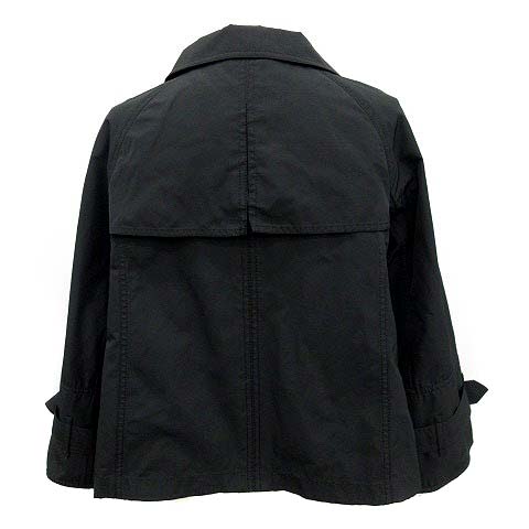 BURBERRY BRIT バーバリー ノバチェック トレンチコート 40 黒 BURBERRY BRIT バーバリー ノバチェック トレンチコート 40 黒