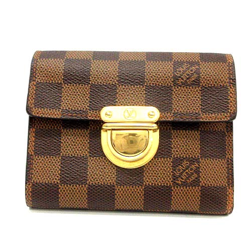 ルイヴィトン Louis Vuitton 財布 三つ折り ダミエ エベヌ ポルトフォイユ コアラ N Kh メンズ レディース 081 ベクトルパーク