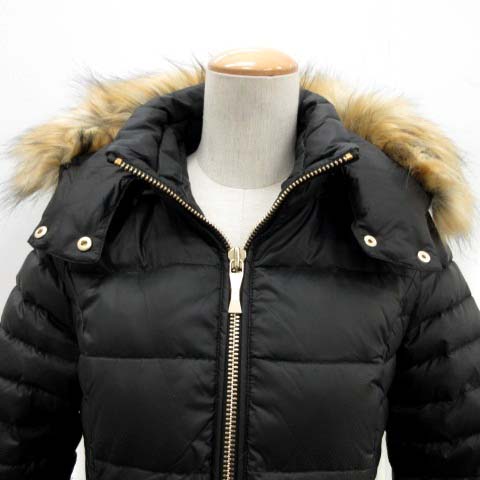 ケイトスペード KATE SPADE ダウンコート XS 黒 /TK レディース