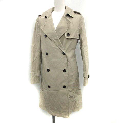 ポールスミス ブラック Paul Smith Black トレンチコート ロング 38 グレージュ Ym Kra レディース 081 ベクトルパーク