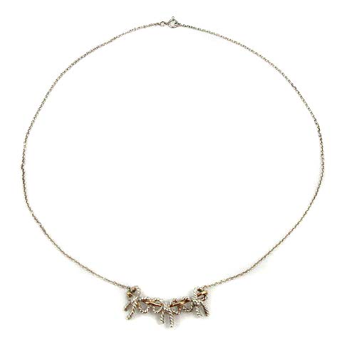 ティファニー TIFFANY & CO. ネックレス ペンダント トリプル リボン 
