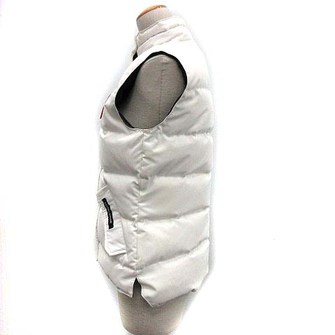 カナダグース CANADA GOOSE ダウンベスト フリースタイル S 白 