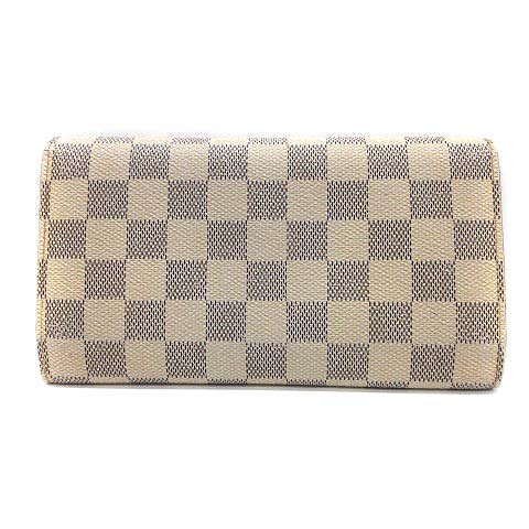 ルイヴィトン LOUIS VUITTON 長財布 三つ折り ダミエ アズール 