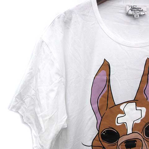 Vivienne Westwood MAN オーブ　犬　半袖Tシャツ　48 ヴィヴィアンウエストウッドマン Vivienne Westwood MAN Tシャツ