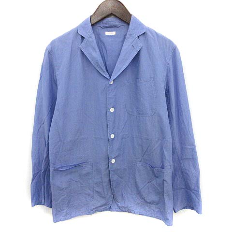 コモリ COMOLI テーラードジャケット 薄手 2 青 14S-01002 /YM