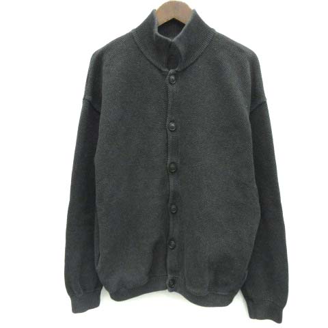 クレプスキュール crepuscule カーディガン ニット 鹿の子 長袖 1 黒 