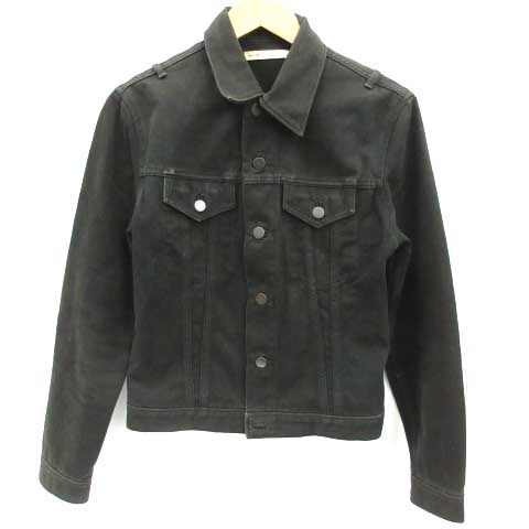 バレンシアガ BALENCIAGA デニムジャケット Gジャン 48 黒 2003年製 