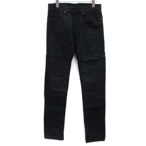 ディオールオム Dior HOMME パッチワーク デニムパンツ ストレート 28 