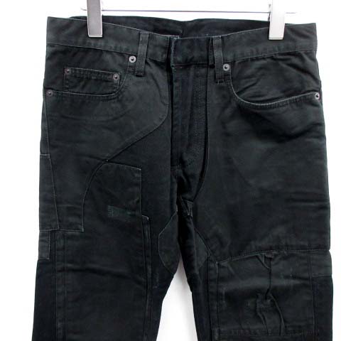 ディオールオム Dior HOMME パッチワーク デニムパンツ ストレート 28 