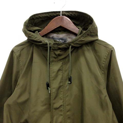 ナノユニバース Nano Universe The 1st Floor モッズコート ミリタリー M カーキ Ek メンズ 081 ベクトルパーク