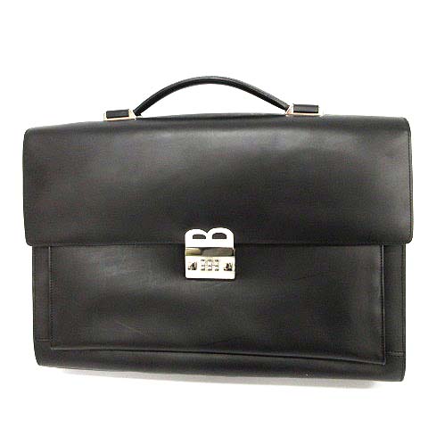▪️BALLY レザー ビジネスバッグ 2way ショルダーバッグ 黒 バリー