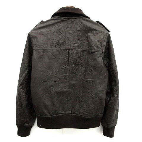 フランクリン&マーシャル FRANKLIN&MARSHALL ジャケット ラムレザー 革 