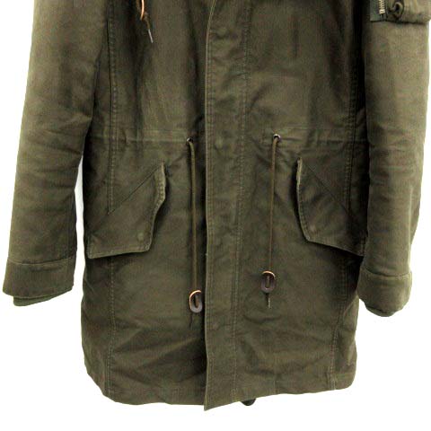 ステュディオス STUDIOUS モッズコート ラクーンファー ボアライナー 1