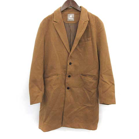 ナノユニバース Nano Universe チェスターコート ロング Xl 茶 Ym メンズ 081 ベクトルパーク