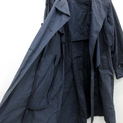 HENRIK VIBSKOV トレンチコート Henrik Vibskov - Stand Collar Layered Coat (size-M) ¥26000+