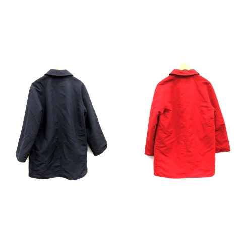 アクアスキュータム リバーシブル ステンカラーコート ステンカラーコート