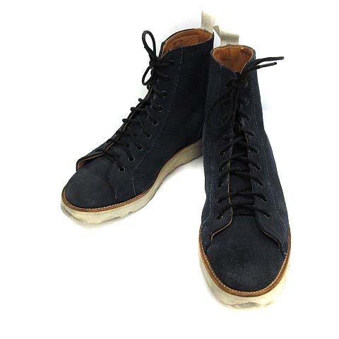 トリッカーズ Tricker S モンキーブーツ ショート スエード 6 5 紺 ネイビー M6077 Kh メンズ 081 ベクトルパーク