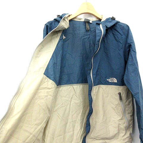 ザノースフェイス The North Face マウンテンパーカー コンパクトジャケット ナイロン M ブルー ベージュ Npw G レディース 081 ベクトルパーク