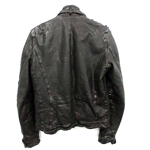 NEIL BARRETT シングル ライダース ニールバレットs 黒 NEIL BARRETT