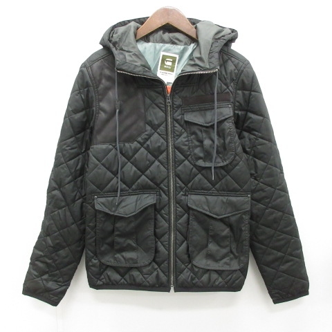 ジースターロウ G-Star RAW キルティングジャケット 中綿 フード 