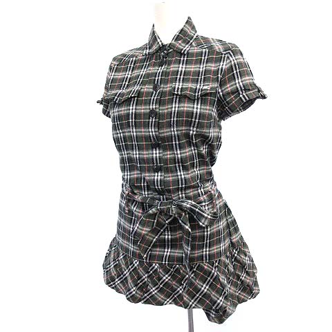 バーバリーブルーレーベル チュニック ミニワンピース ☆バーバリー