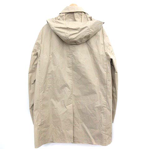 マッキントッシュフィロソフィー Mackintosh Philosophy ステンカラーコート フード付き コットン 38 ベージュ H1c23 307 44 G メンズ 081 ベクトルパーク