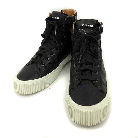 ディーゼル DIESEL S-VOYAGE ハイカット スニーカー サイドジップ 