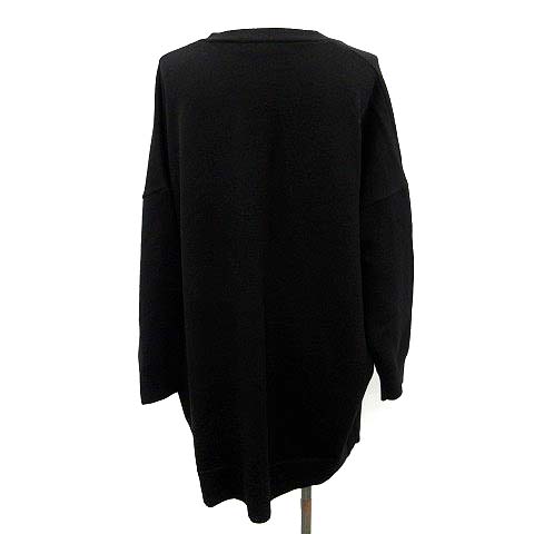 エンフォルド ENFOLD カーディガン ニット Vネック 長袖 38 黒 /YM