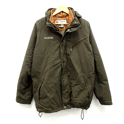 コロンビア Columbia ミリタリージャケット 中綿 フード XL 