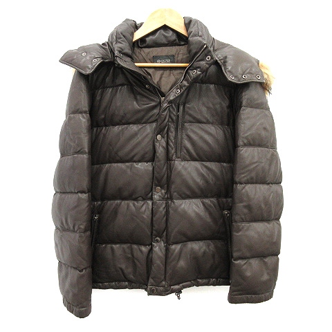 ユナイテッドアローズ UNITED ARROWS ダウンジャケット レザー 
