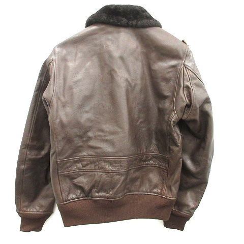 ミスターハリウッド N.HOOLYWOOD レザージャケット ムートンファー 36