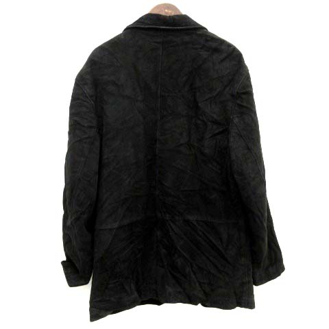 Ermenegildo Zegna スエード レザー テーラードジャケット 革