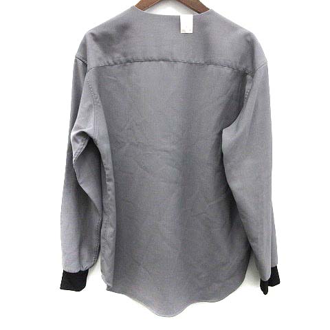 エヌハリ ノーカラーシャツコート N.HOLLYWOOD サイズ36 - 2025 SS