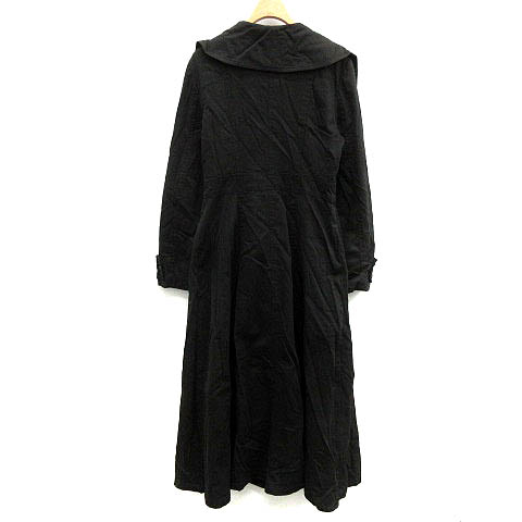 ブラックピースナウ BLACK PEACE NOW トレンチコート ロング M 黒 
