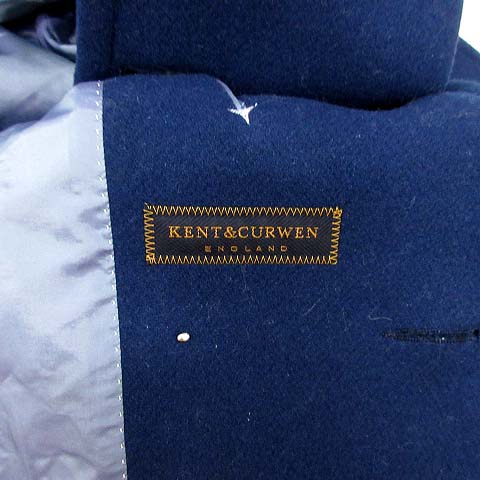 ケント カーウェン Kent Curwen ピーコート Pコート ショート ウール S 紺 ネイビー Kh メンズ 081 301903220139 ベクトルパーク