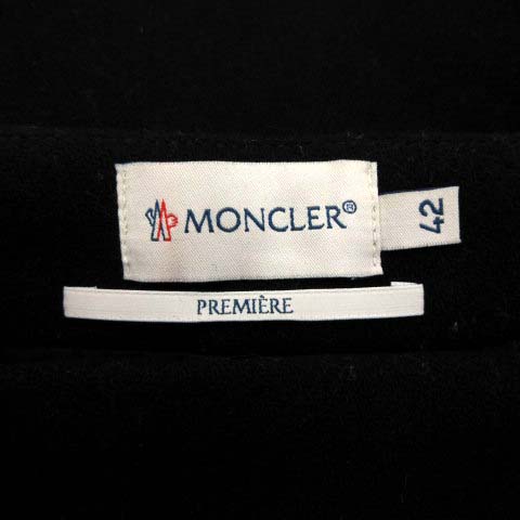 モンクレール MONCLER スカート GONNA ミニ フレア ダウン 42 黒