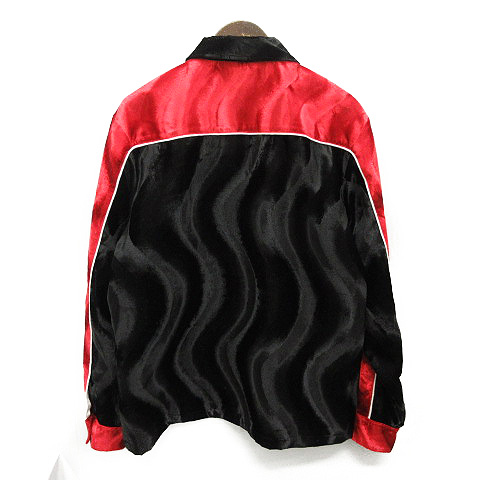 シュプリーム SUPREME 18SS シャツ ベロア Velvet Swirl work Shirt