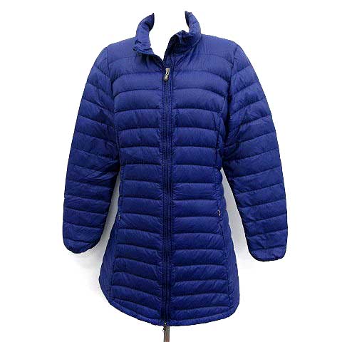 パタゴニア Patagonia ダウンコート フィオナ FLONA ロング M 紺 