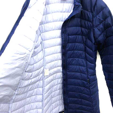 パタゴニア　レディースダウンコート　ネイビー　M パタゴニア Patagonia ダウンコート フィオナ FLONA ロング M 紺