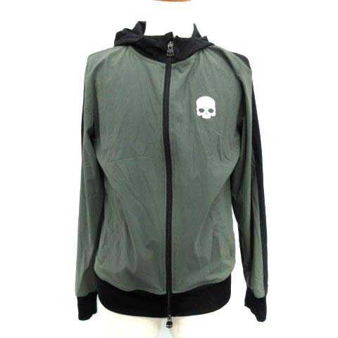 ハイドロゲン Hydrogen セットアップ 上下 ジャージ パーカー パンツ スカル M S カーキ Tk メンズ 081 ベクトルパーク