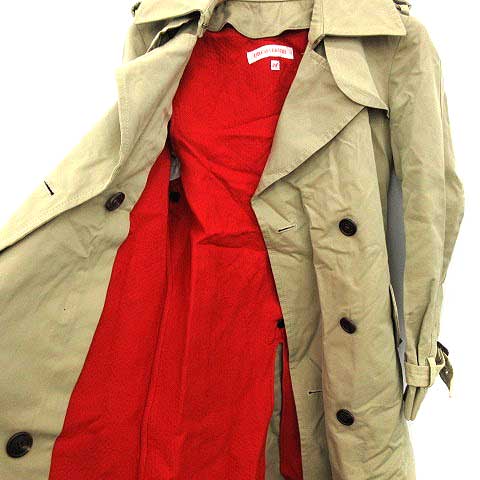 ドレステリア DRESSTERIOR トレンチコートロング ライナー付き 34 ベージュ /YM レディース