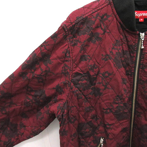シュプリーム SUPREME 17SS quilted lacebomber jacket ジャケット 
