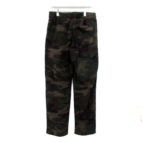 ザノースフェイス THE NORTH FACE フリースパンツ 迷彩 カモフラ XL 茶