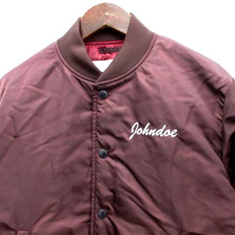 ダブルタップス WTAPS チームジャケット ブルゾン 中綿 M 紫 171MYDT 