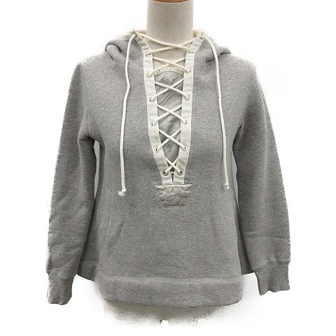 サカイラック sacai luck パーカー プルオーバー スウェット レース 