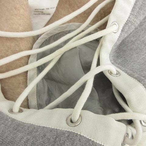 サカイラック sacai luck パーカー プルオーバー スウェット レース 