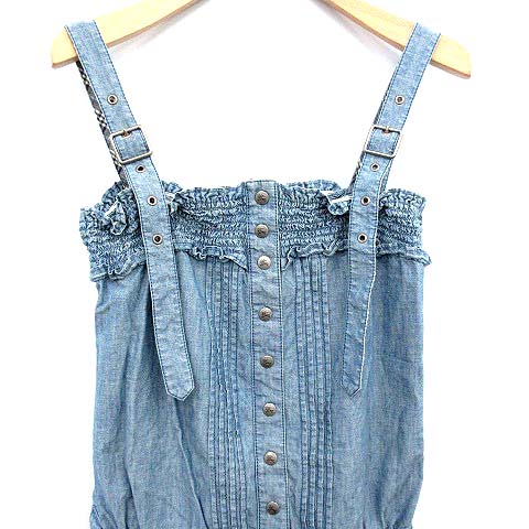 BURBERRY ブルーレーベル オールインワン サロペット ショートパンツ BURBERRY ブルーレーベル オールインワン サロペット ショート