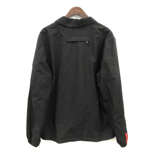 プラダスポーツ PRADA SPORT ジャケット ブルゾン ゴアテックス 54 黒 