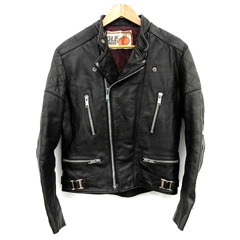 ウルフレザー WOLF LEATHERS ライダース ジャケット 70年代 モンザ 